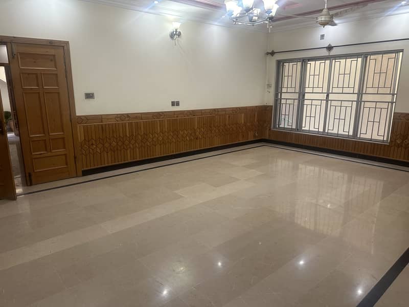 Kanal 3 bed corner ground portion sector F DHA 2 Islamabad for rent 5