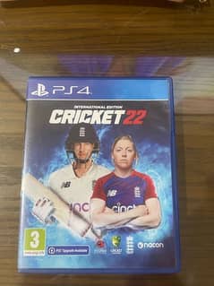 Cricket  22 PlayStation 4