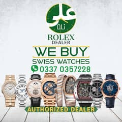 AUTHORIZED BUYER In Swiss Watches Rolex Cartier Omega PP CHOPARD 0