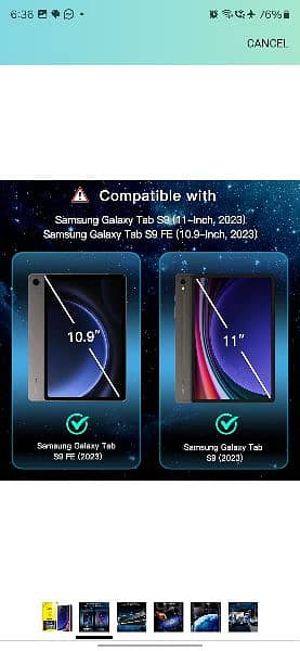 Samsung Galaxy Tablet S9 FE 128 Gb 5G 12