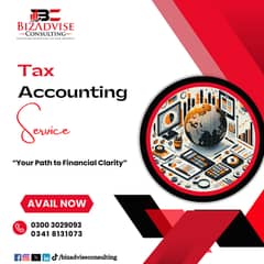 Tax Preparer/Tax Filing/ Tax Accounting/Company Registration/SECP