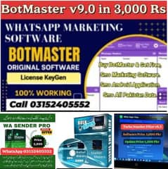 updated New version of Wa Sender and BotMaster with Unlimited Licenses