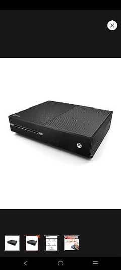 Xbox One with power supply. 9 games installed  500gb hard