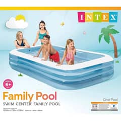 Intex Swim Center Inflatable Family Pool 1pc