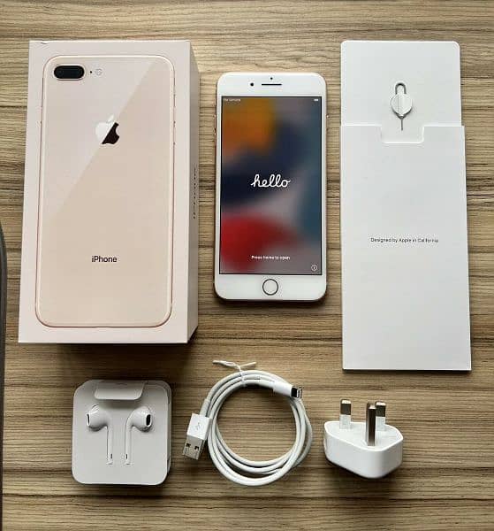 iPhone 8plus 256gb PTA Approved 0335=7683=480 0