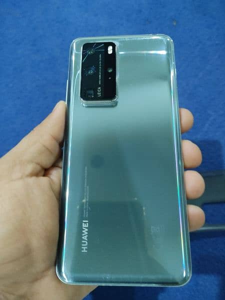 Huawei p40pro Dual sim Approved 8/256 Box charger 3