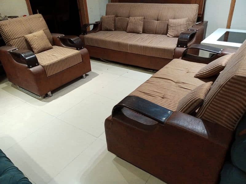 wooden arms sofa set 3 2 1 seater call 03124049200 2