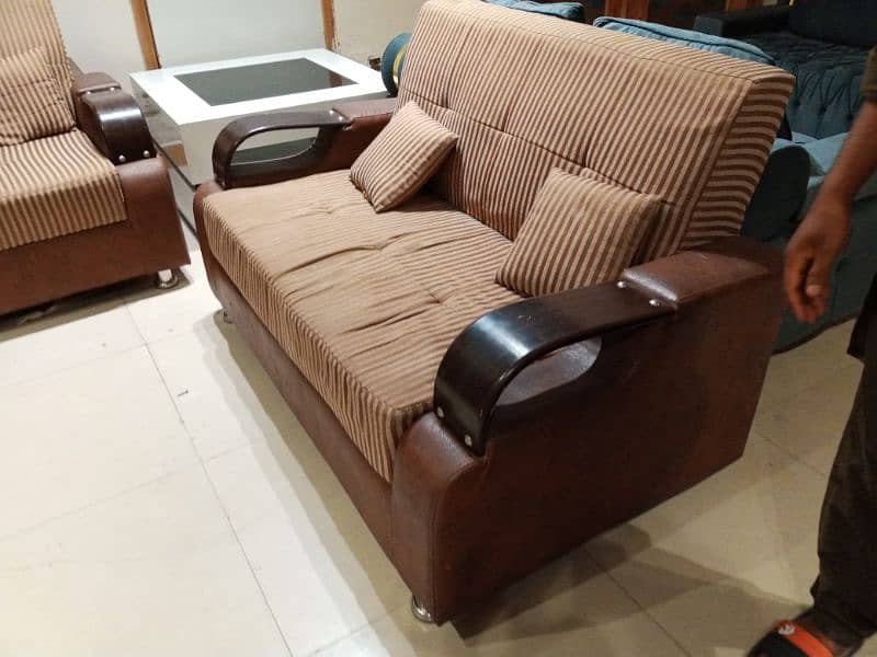 wooden arms sofa set 3 2 1 seater call 03124049200 3