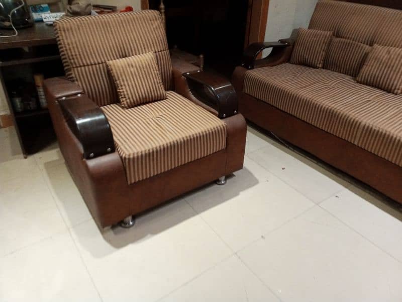 wooden arms sofa set 3 2 1 seater call 03124049200 4