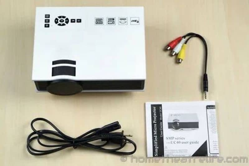 UNIC UC 68c Projector | White Colour | Full Box 0