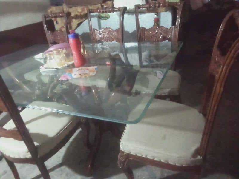 Dining Table (New Condition) 6 Chairs 2