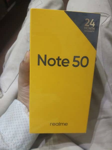 Realme note 50 0