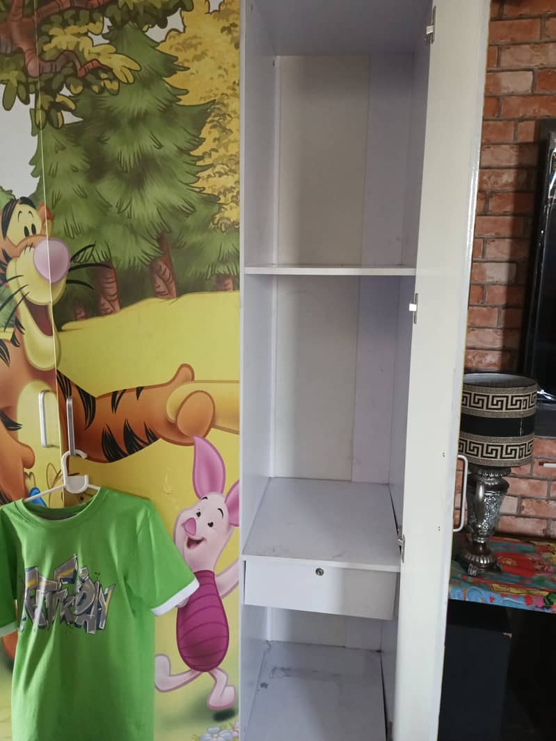 Kids 3 door Cupboard - cartoon cupboard 2