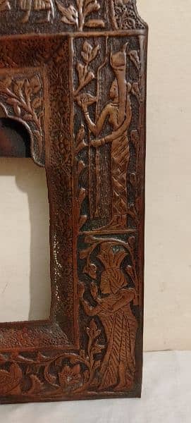 antique egyption copper frame 1