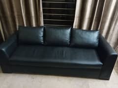 5 seater pure leather sofa set 0