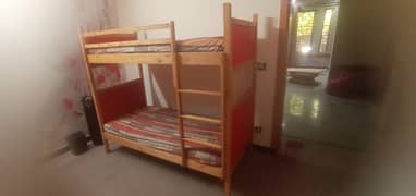 Bunker bed with mattress for sale