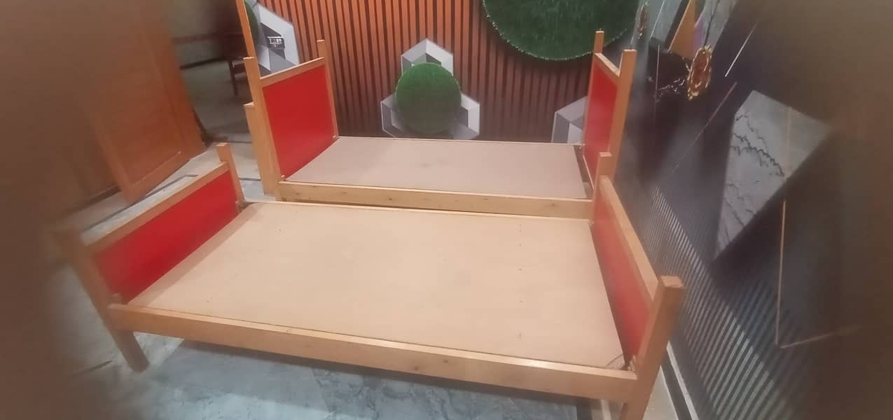 Bunker bed with mattress for sale 4