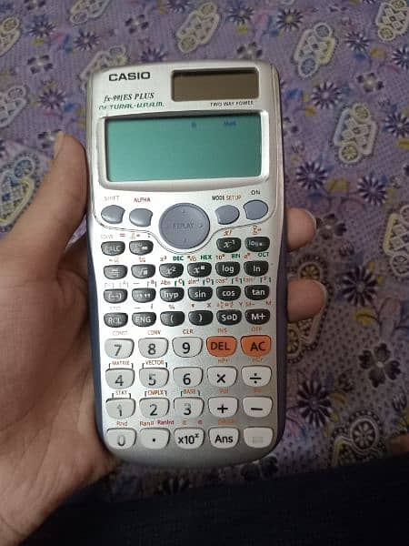 Casio calculator 1