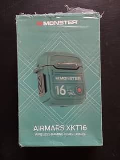 earbuds monster xt16 condition 10/10 New