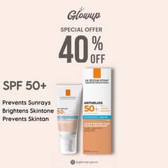 la Roche-posay Sunscreen 40%Off Available 0
