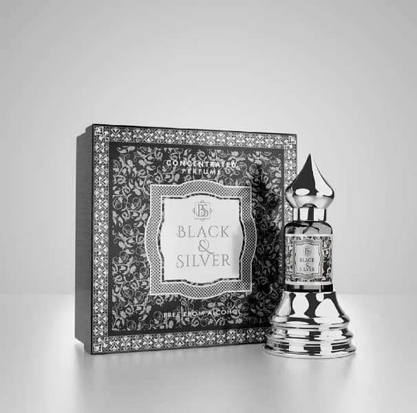 Maskal Mahal black and silver attar 1