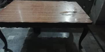 Dinning table rough condition