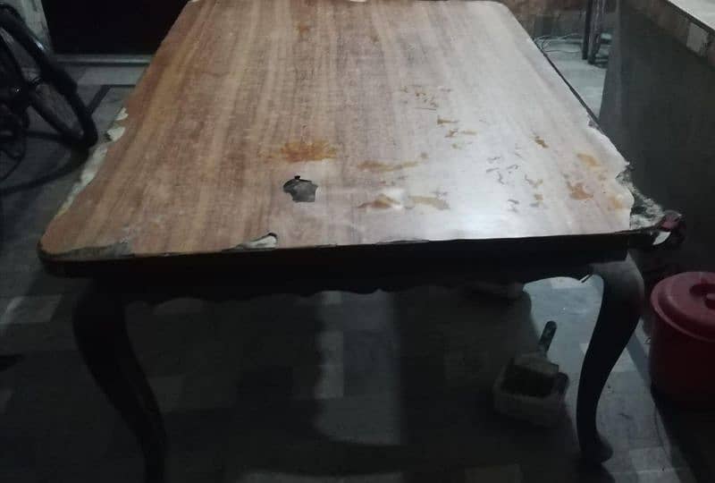 Dinning table rough condition 2