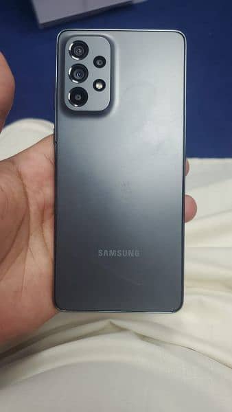 Samsung A73, 5g , 8gb , 256gb, with box, all okay 3