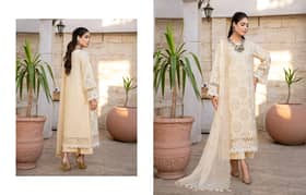 Luxury Embroidered Chikankari Lawn Vol-32 By Anyesha-Collection.