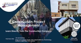 Certificate in Construction Management (3 Months)