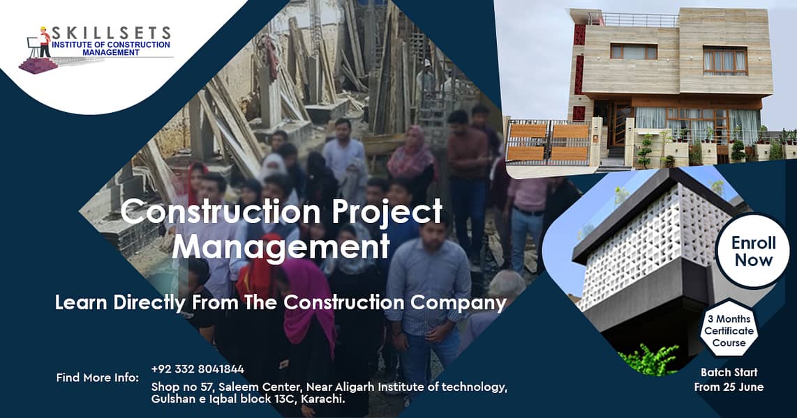 Certificate in Construction Management (3 Months) 0