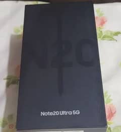 Note 20 ultra 5g dual sim pta official aproved duty paid just box open