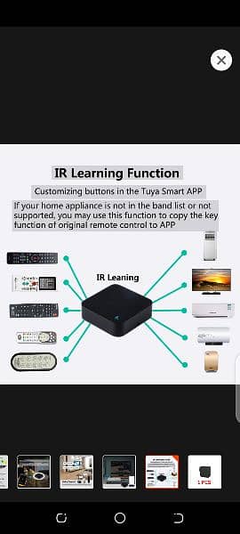 Tuya smart WiFi IR Remote control Device 10