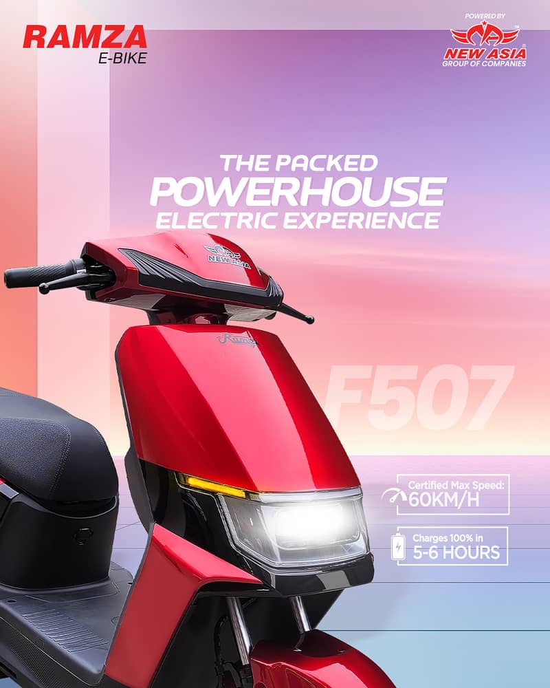 Ramza F507, A700, M8 Electric Scooter 4