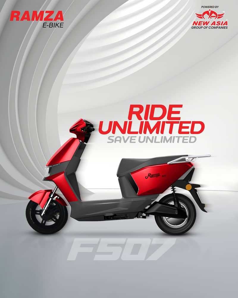 Ramza F507, A700, M8 Electric Scooter 6