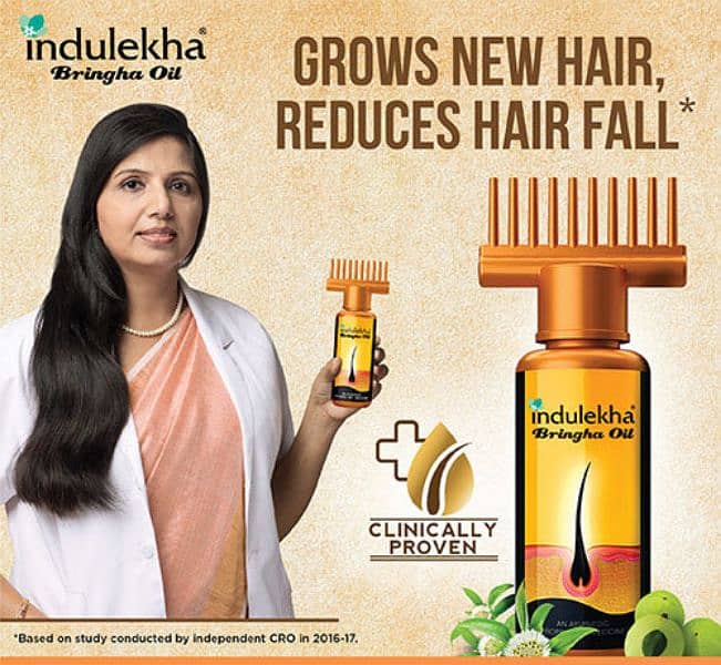 Original Indulekha Bhringa Ayurvedic Herbal Anti Hair Fall Oil - 100ML 3