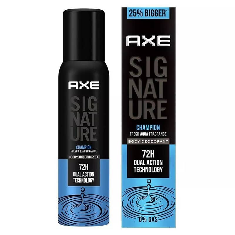 Axe Signature Champion No Gas Body Deodorant Bodyspray for Men 154 ml 1