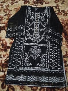 Black Organza dress 0