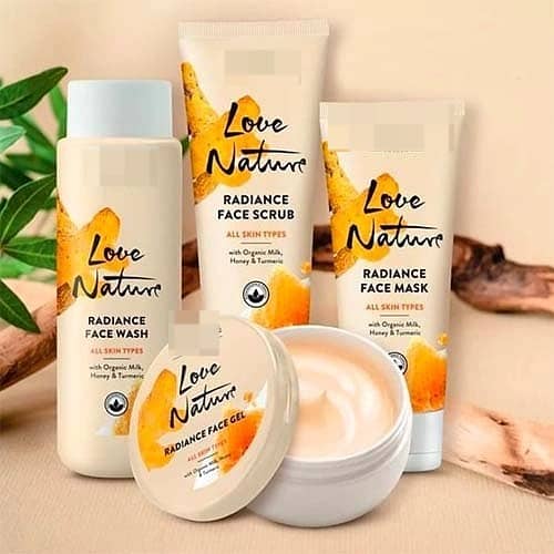 Organic Cream , Love Nature Facial Kit, For Face | branded | eid offer 0