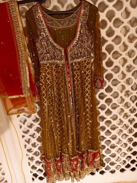 Mehndi Bridal Dress 2