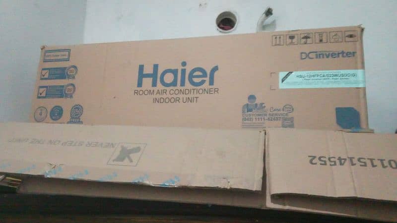 hair 1ton inverter ac 10/10 condition neat clean 03217932510 5