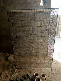 6 portions cage heavy material no damage