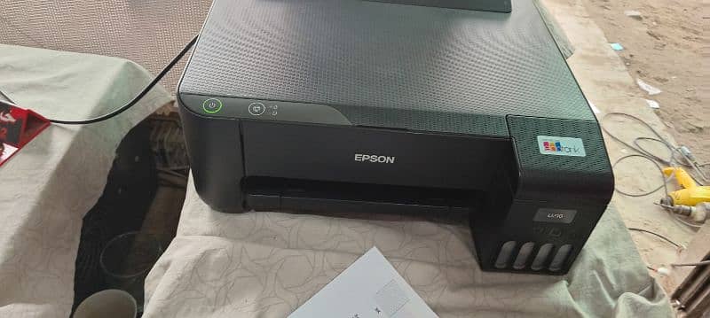 Epson L1210 Only 1523 Pages Print Origanl Ink Use 2