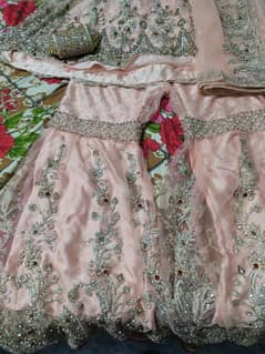bridel dress and lehnga