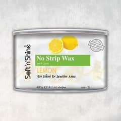 soft in shine body wax 400gram  sikn pure clean  beautiful result