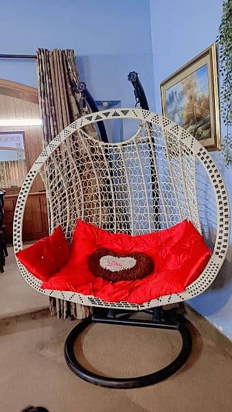 swing hanging chair double seater 1