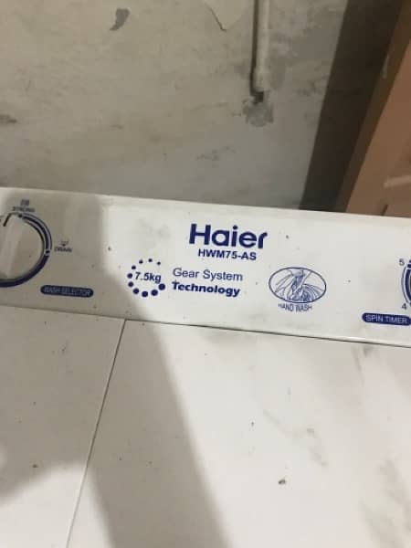 Haier Washing Machine and Dryer 10/10 6