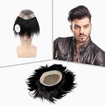 Original Men Hair Units/Hair Patches/hair cut/hair stylish/Hair wig/ 15