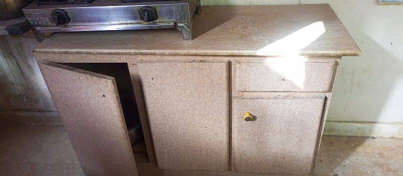 kitchen cabinets with slab good condition wooden is Perfect 3