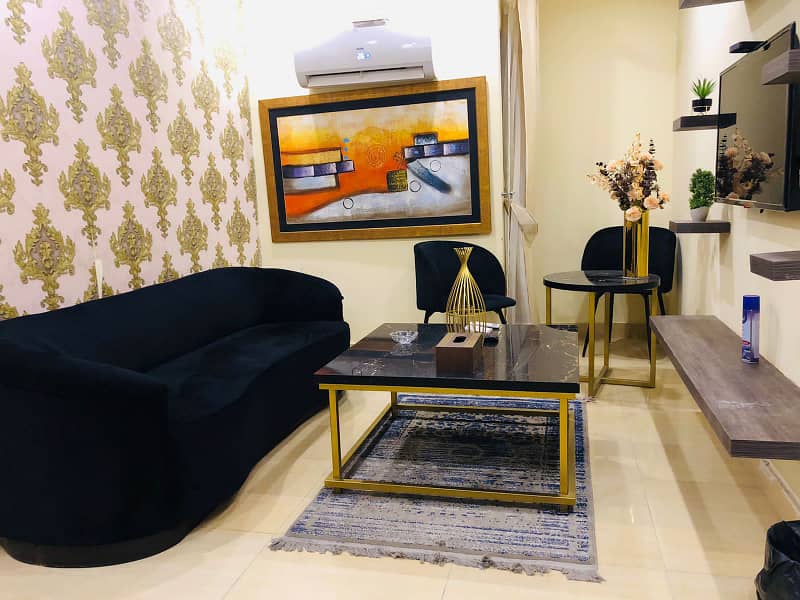 One bedroom luxury apartment for rent in bahria town 4